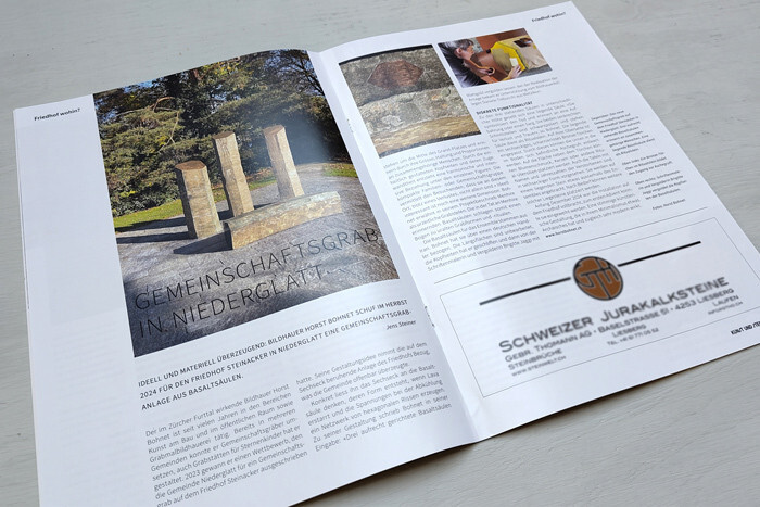 Artikel in Fachzeitschrift über Vergoldungen